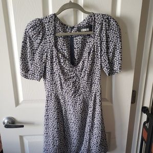 reformation gene mini dress